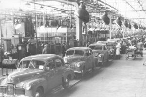 Holden assembly line, National Library